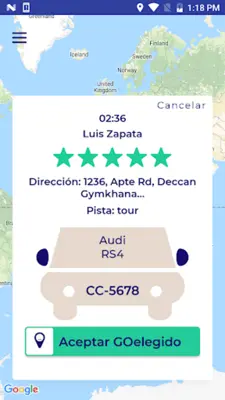 GOelegido para Conductores android App screenshot 3